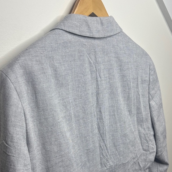 Banana Republic Linen Cotton Blend Slim Tailored Fit Sport Coat - Picture 14 of 16